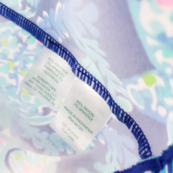 Lilly Pulitzer Corsica Blue Turtle Villa Sophie - Picture 10 of 10